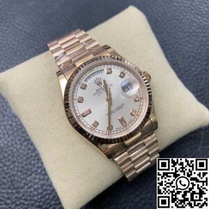 Best Rolex Replicas Day Date 118238 Rose Gold BP Factory