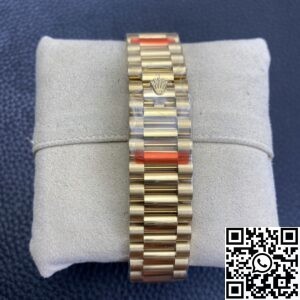 EW Factory Replica Rolex Day Date M128348RBR-0017 Ladies Gold Watch