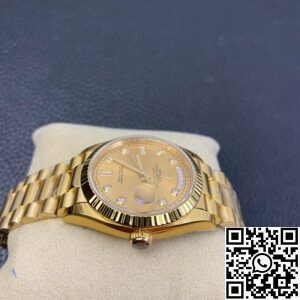 EW Factory Replica Rolex Day Date M128238-0008 Ladies Gold Watch