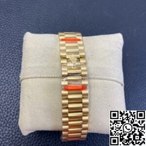 EW Factory Replica Rolex Day Date M128235-0037 Champagne Gold Watch