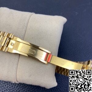 EW Factory Replica Rolex Day Date M128235-0037 Champagne Gold Watch