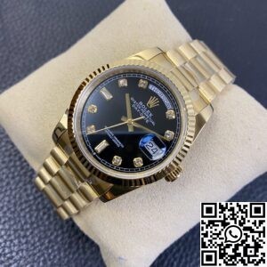Rolex Air king Replica Day Date M128238 Rose Gold Diamond