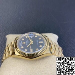 Rolex Air king Replica Day Date M128238 Rose Gold Diamond