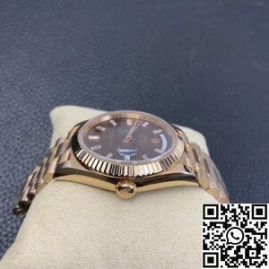 Replica Iced Out Rolex - Day Date Rose Gold Diamond BP Factory