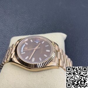 Replica Iced Out Rolex - Day Date Rose Gold Diamond BP Factory