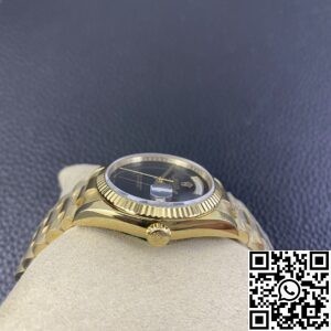 Custom Swiss Replica Rolex Day Date Dials Gold BP Factory