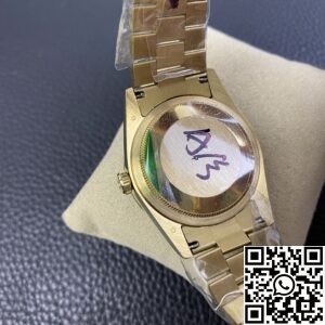 Iced Out Rolex Replica Day Date M128348RBR Gold Diamond