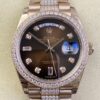 EW Factory Replica Rolex Day Date M218345RBR-0041 Rose Gold Watches