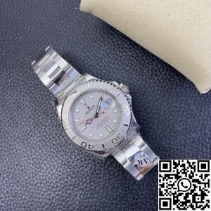 AR Factory Fake Rolex Yacht Master 16622 Silver Gray Dial Size 40mm Series