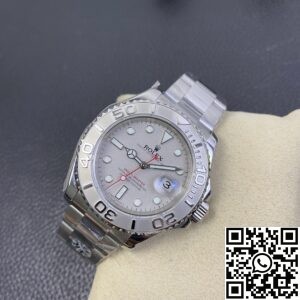 AR Factory Fake Rolex Yacht Master 16622 Silver Gray Dial Size 40mm Series