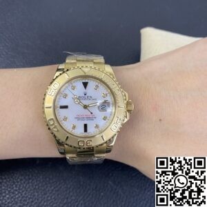 BP Factory Fake Rolex Yacht Master 16623-0003 Gold Watch