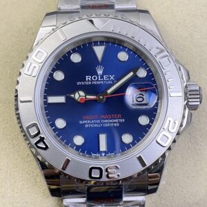 EW Factory Replica Rolex Yacht Master M126622-0002 Blue Dial Watches