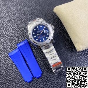 EW Factory Replica Rolex Yacht Master M126622-0002 Blue Dial Watches