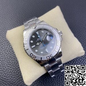EW Factory Replica Rolex Yacht Master M126622-0001 Rhodium White Dial
