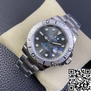 EW Factory Replica Rolex Yacht Master M126622-0001 Rhodium White Dial