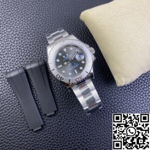 EW Factory Replica Rolex Yacht Master M126622-0001 Rhodium White Dial