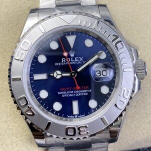 GS Factory Fake Rolex Yacht Master M126622-0002 Blue Dial Size 40mm Series Watches