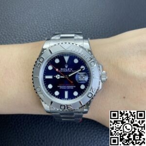 GS Factory Fake Rolex Yacht Master M126622-0002 Blue Dial Size 40mm Series Watches