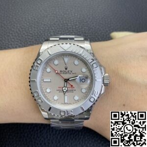 GS Factory Replica Rolex Yacht Master 16622 Silver Gray Dial Size 40mm Series Watches