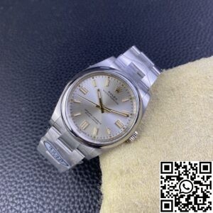 Clean Factory Replica Rolex Oyster Perpetual M126000-0001 Silver Dial