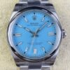 Clean Factory Fake Rolex Oyster Perpetual M126000-0006 Tiffany Blue Dial Watches