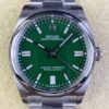 Clean Factory Replica Rolex Oyster Perpetual M126000-0005 Green Dial Watches