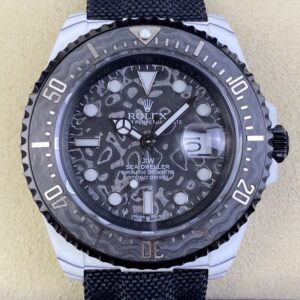 DIW Factory Custom Rolex Sea-Dweller Carbon Fiber Case Watch