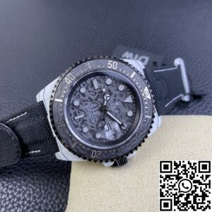 DIW Factory Custom Rolex Sea-Dweller Carbon Fiber Case Watch