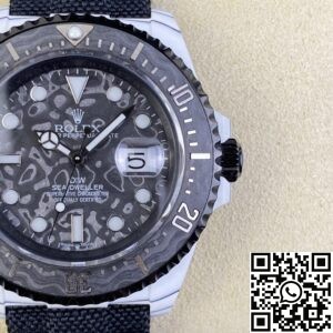 DIW Factory Custom Rolex Sea-Dweller Carbon Fiber Case Watch