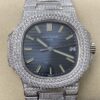 R8 Factory Fake Patek Philippe Nautilus 5711 Blue Diamond Dial
