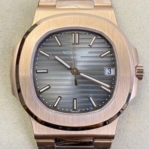 PPF Factory Fake Patek Philippe Nautilus 5711R-001 Rose Gold Watches