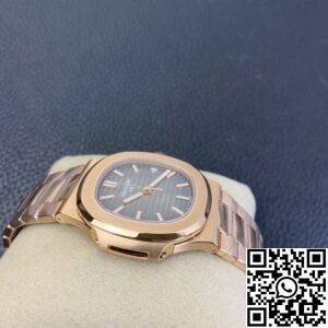 PPF Factory Fake Patek Philippe Nautilus 5711R-001 Rose Gold Watches