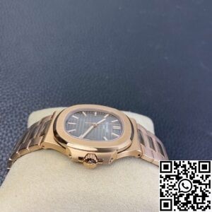 PPF Factory Fake Patek Philippe Nautilus 5711R-001 Rose Gold Watches