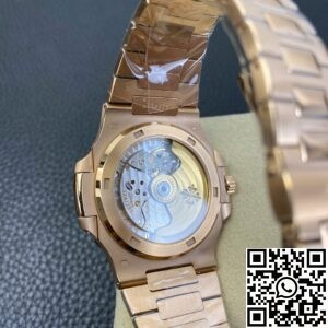 PPF Factory Fake Patek Philippe Nautilus 5711R-001 Rose Gold Watches