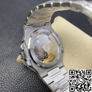 PPF Factory Fake Patek Philippe Nautilus 5719/1G-001 Full Diamond Watch