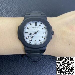 PPF Factory Custom Patek Philippe Nautilus White Dial DCL Edition