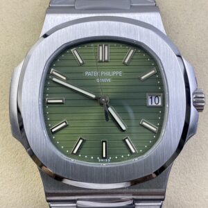PPF Factory Replica Patek Philippe Nautilus 5711/1A-014 Green Dial