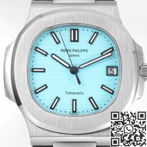 PPF Factory Replica Patek Philippe Nautilus 5711/1A-018 Tiffany Blue Dial Watch