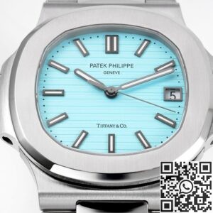PPF Factory Replica Patek Philippe Nautilus 5711/1A-018 Tiffany Blue Dial Watch