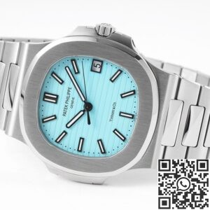 PPF Factory Replica Patek Philippe Nautilus 5711/1A-018 Tiffany Blue Dial Watch