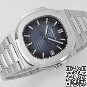 PPF Factory Replica Patek Philippe Nautilus 5811/1G-01 Blue Dial Watch