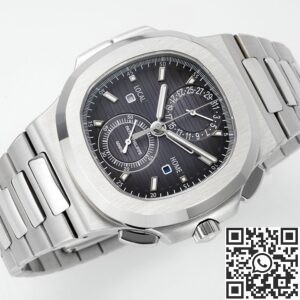 SPP Factory Patek Philippe Nautilus 5990/1A-001 Black Gradient Panda Dial