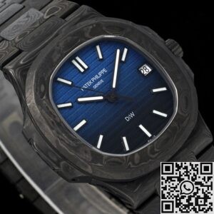 DIW Custom Patek Philippe Nautilus Gradient Blue Watch
