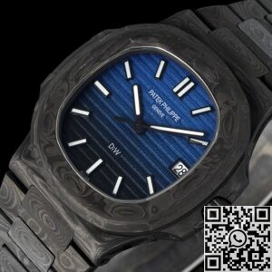 DIW Custom Patek Philippe Nautilus Gradient Blue Watch