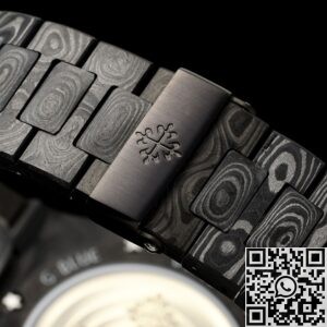 DIW Custom Patek Philippe Nautilus Gradient Blue Watch