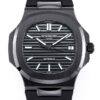 AET Custom Patek Philippe Nautilus Gradient Black Ceramic