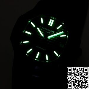 AET Custom Patek Philippe Nautilus Gradient Black Ceramic