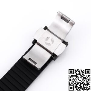 AET Custom Patek Philippe Nautilus Green Dial Black Ceramic Case