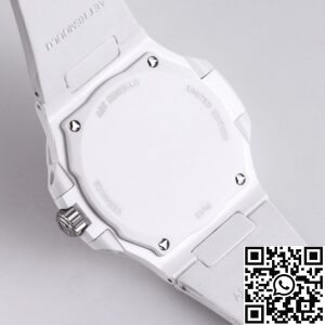 AET Custom Patek Philippe Nautilus Green Dial White Ceramic