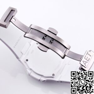 AET Custom Patek Philippe Nautilus White Ceramic